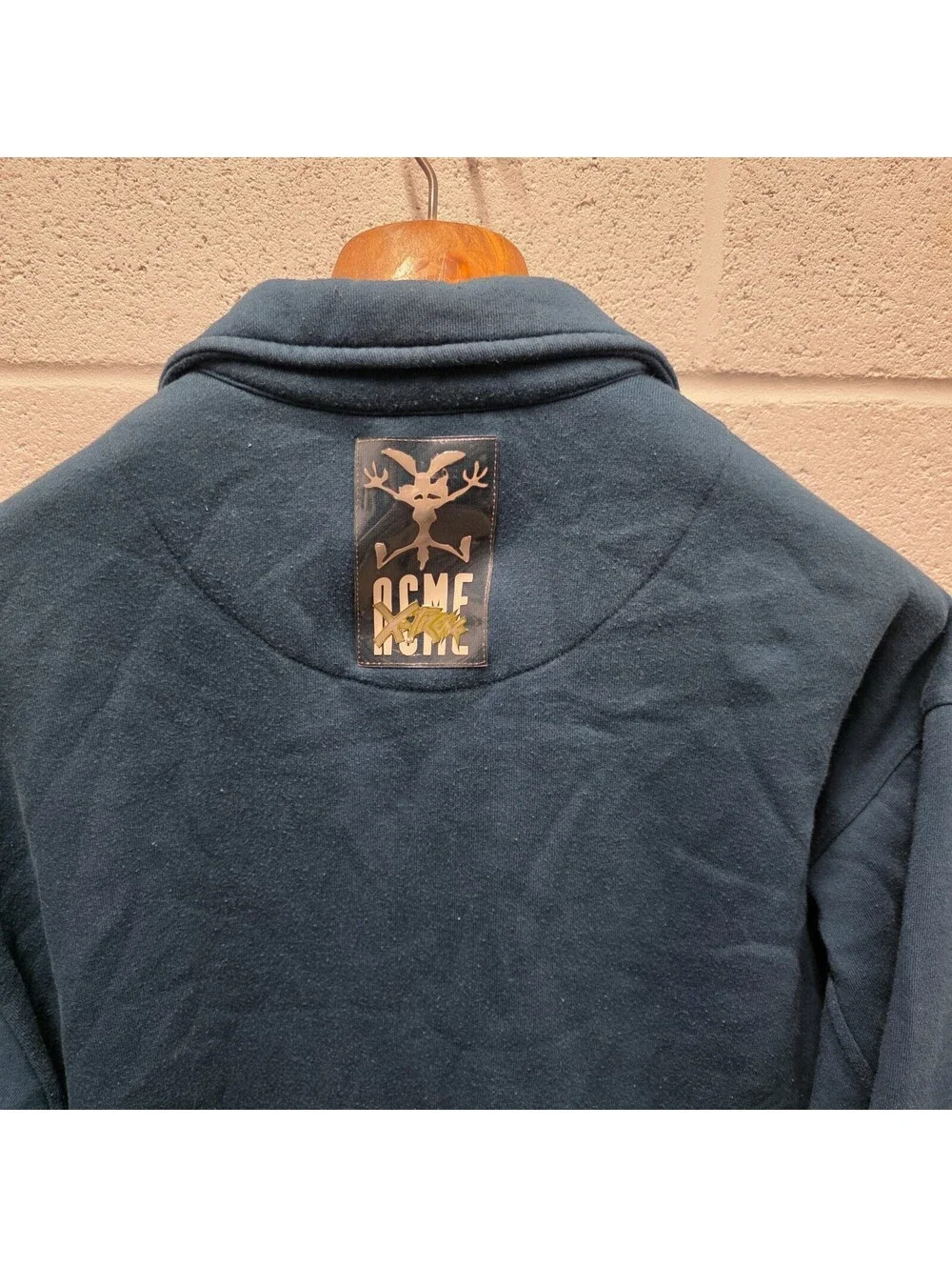 Warner Bros ACME Looney Tunes vintage corduroy  knit jacket  Vintage 25x34 L